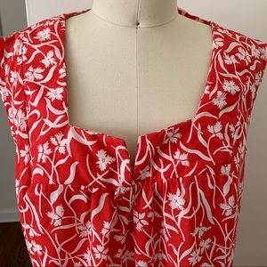 1960s/70s Hawaiian Floral Print House Dress. - image 1